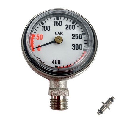 SF-1 TopDeal: DirZone Pressure Gauge Capsule 300 Bar Effective SPG 45mm Lightweight Heavy Duty