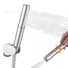 Chrome Brass 2 In 1 Function Handheld Shower Head Set Polished