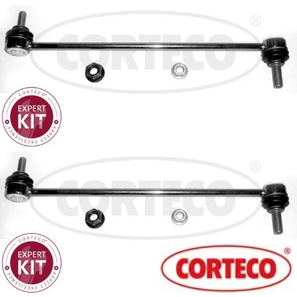 2X Stange/Strebe FüR Stabilisator Corteco 49398685 2 PendelstüTzen Stabi-image