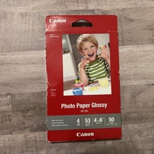 SEALED NEW Genuine Canon 4"x6" Glossy Photo Paper 50 Sheet pack GP-701 Gloss