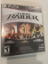 Tomb Raider: Trilogy (Sony PlayStation 3, 2011) Complete CIB - Excellent Disc