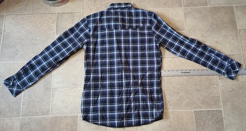 Sovereign Code(Sz Small) Back Purple Plaid Collared Shirt Rn#126313/Style Ws62 - Picture 3 of 8