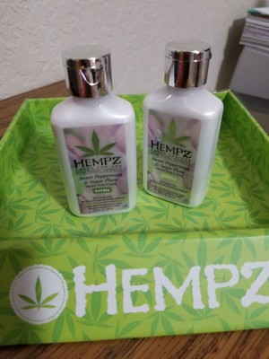 hempz sweet peppermint and sugar plum