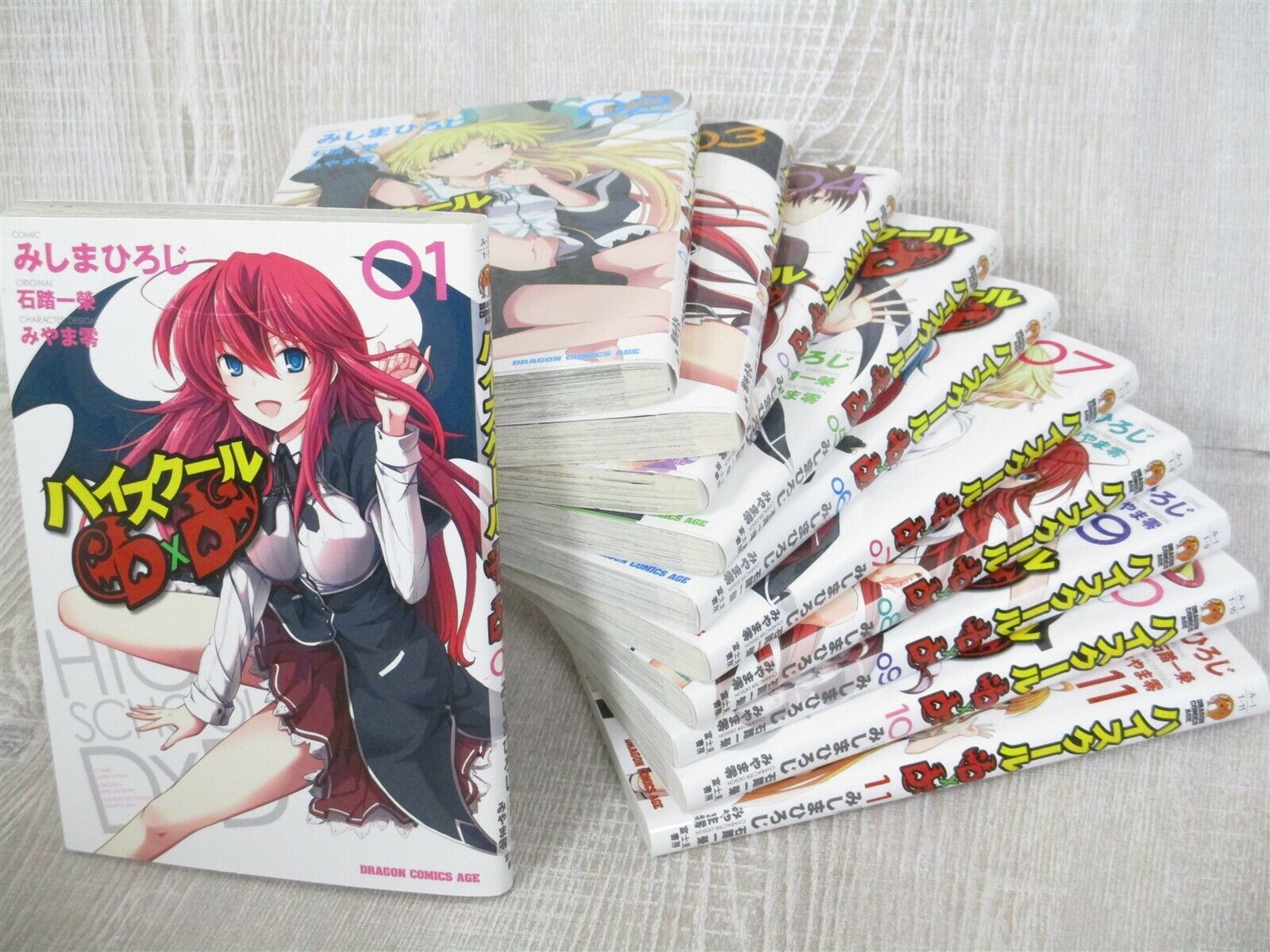 High school DxD light novel, Hobbies & Toys, Books & Magazines, Comics &  Manga on Carousell