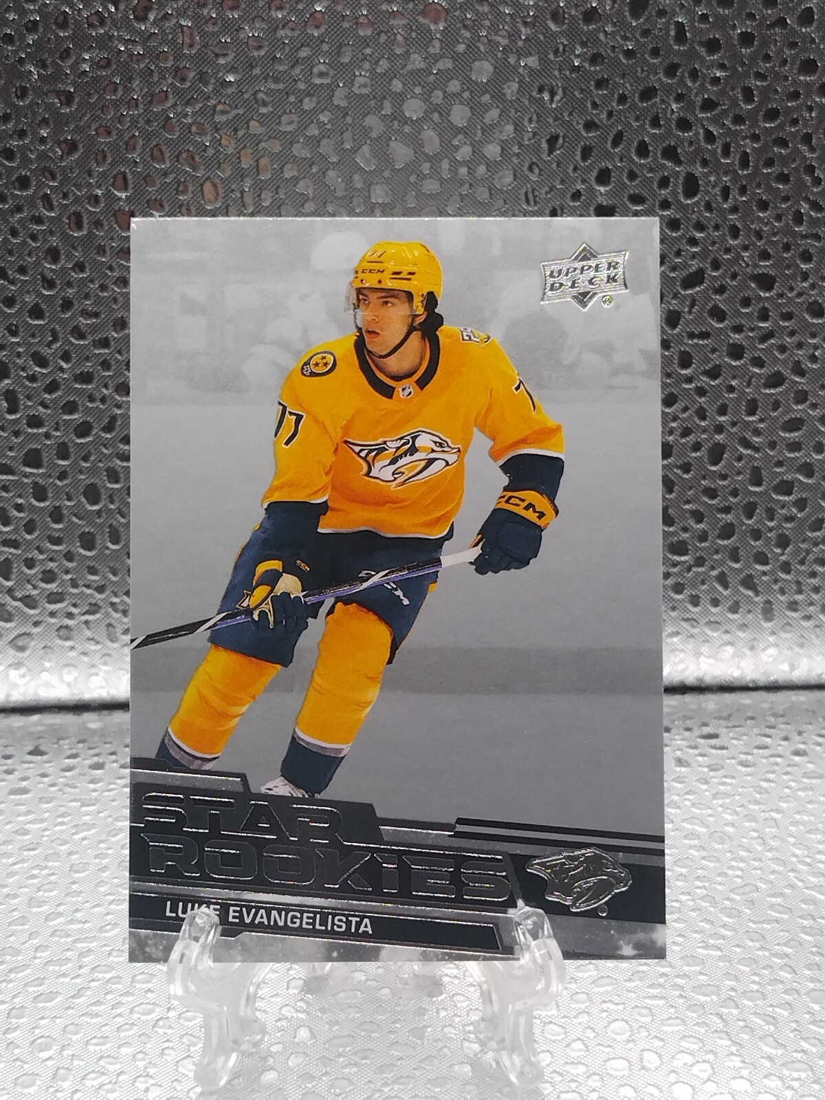 2023-24 Upper Deck Star Rookies Box Set Luke Evangelista #5 Nashville Predators