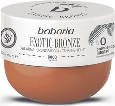 Babaria Coconut Tanning Accelerator Gel LSF0-300ml, BRAUN