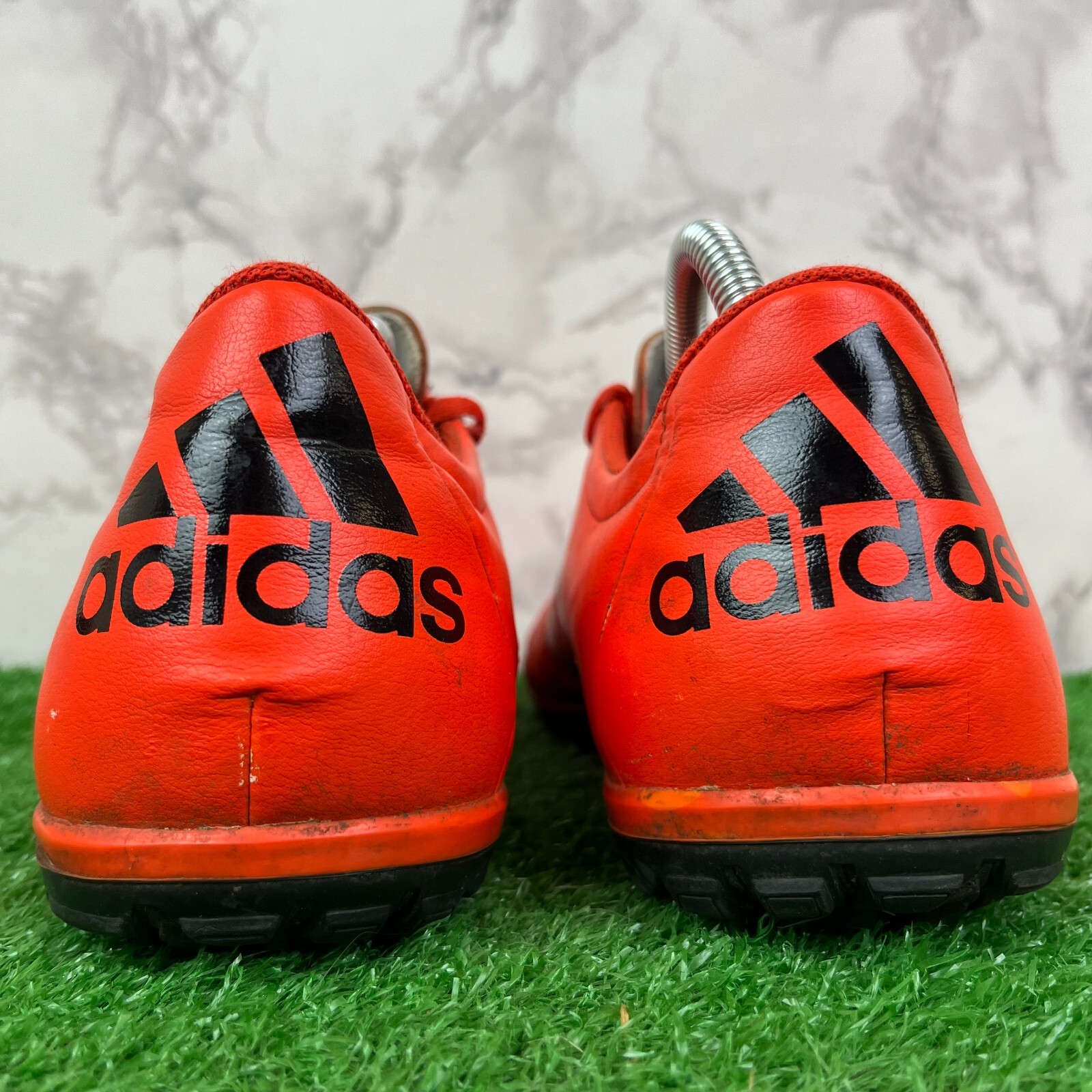 Adidas X 15.3 Football Boots Red Leather Astro Turf Soles Size UK 11 EUR 46 eBay