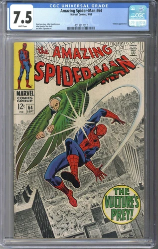Amazing Spider-man #64 CGC 7.5