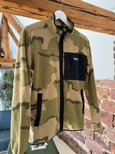 Burton Polartec Fleece Weste / atmungsaktiv Camouflage Gr. M
