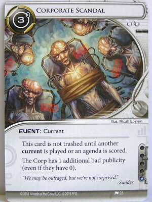 Android Netrunner LCG - Business First #020-#038- Karte aussuchen englisch