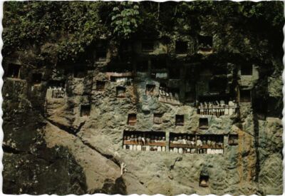 CPM Süd-Sulawesi Steingräber in Lemo Toraja Land INDONESIEN (1281879)