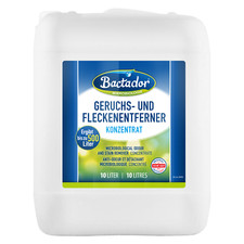 Bactador Geruchs- und Fleckenentferner Konzentrat +++ 10 Liter +++ (8,89&euro;/1l)