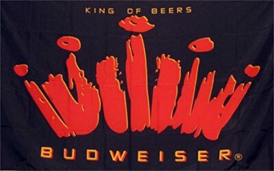 Budweiser King of Beers Premium Flag