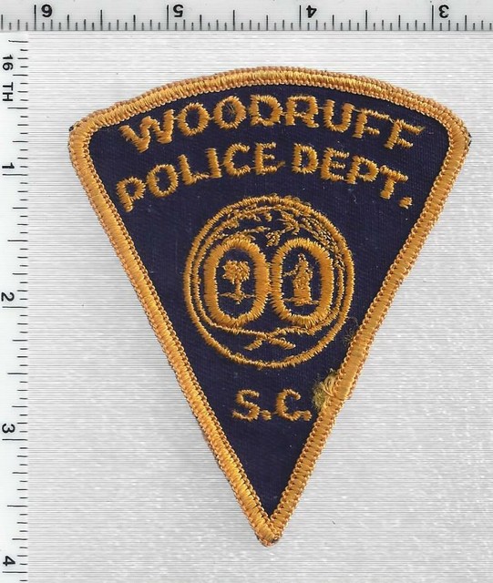 Woodruff Police (South Carolina) 1st Issue Shoulder Patch eBay