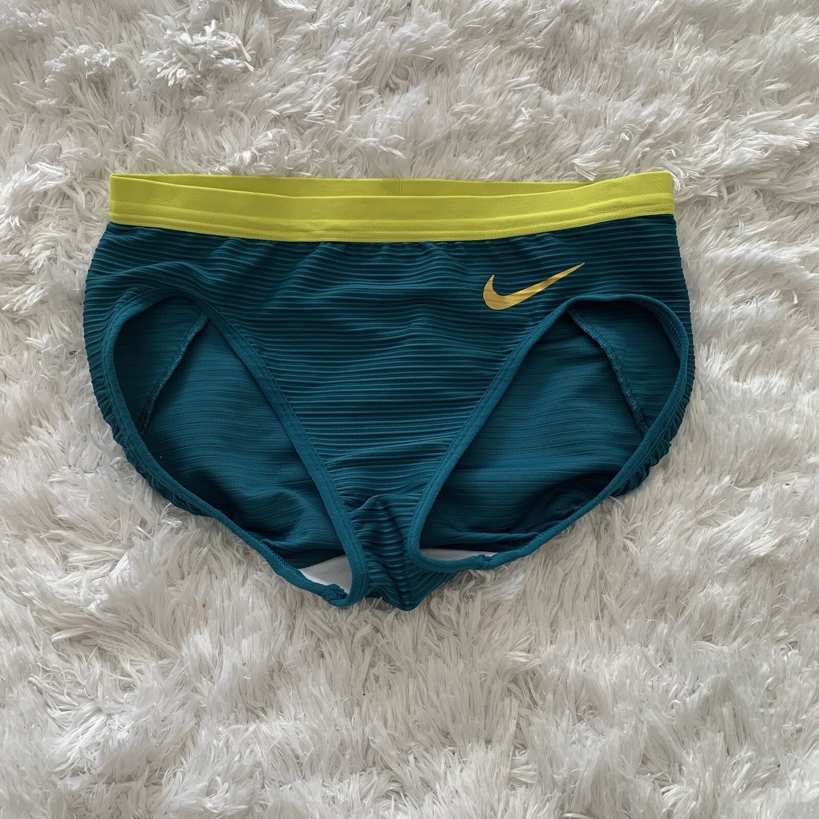 Nike Pro Elite Track & Field slip da corsa donna verde DX9056 381 taglia small