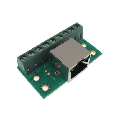 RJ45 Ethernet Connector Breakout Board 8P8C w/ LED indicator 5.0
