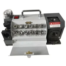 220V Drill Bits Sharpener 2mm To 13mm Capacity Drill Grinder Machine 90° ~ 140°