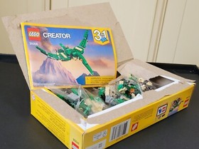 Lego Creator Mighty Dinosaurs 3 in 1 Set 31058 New in Open Damaged Box Retired
