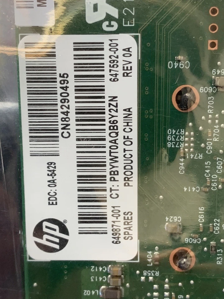 HP 331T Quad Port 1GB Gigabit Ethernet Adapter PCI-E 649871-001 NEW - Image 3 of 4