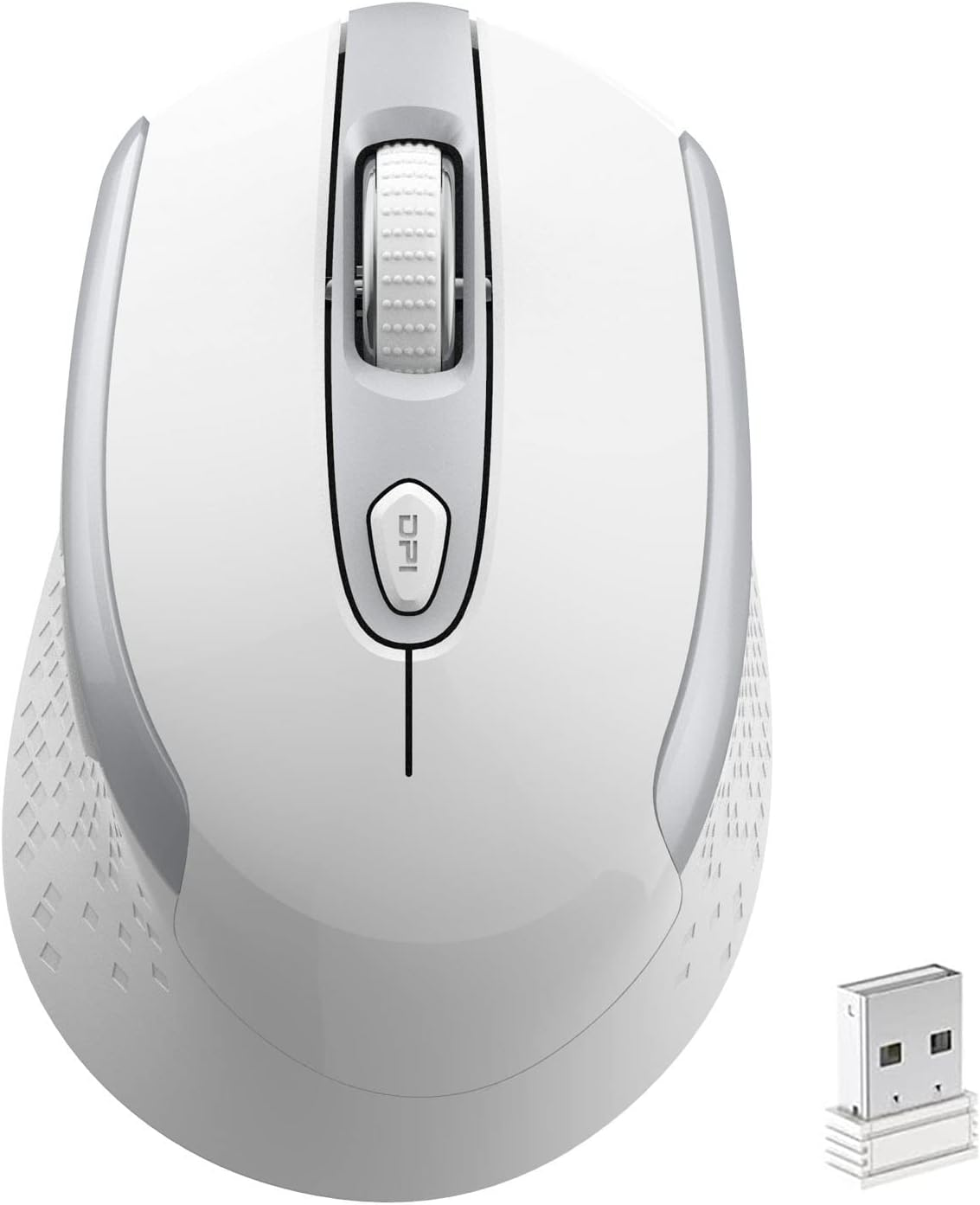 Wireless Silent 6-Button 2.4G Mouse for Laptop and PC-image