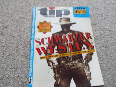 Tip Berlin Magazin + Fernsehprogramm 18/1993 26.8.-8.9 Schwarzer Western  Posse