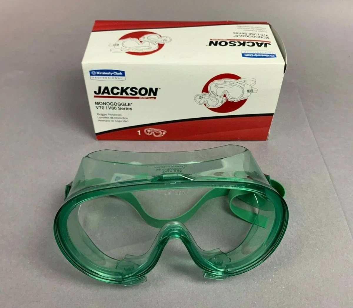 Qty 2 Kimberly Clark Jackson Monogoggle 202 V70 V80 Series