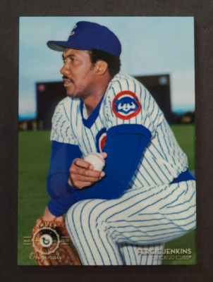 2016 Topps Legacies of Baseball Vault Metals Fergie Jenkins #VM-23 SN 82/135 HOF
