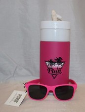 Victoria's Secret Pink Spring Break Water Bottle  Bottle Opener Sunglasses Pink