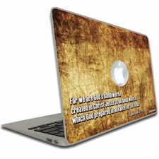 Ephesians 2:10 Bible Verse Macbook Air or Macbook Pro Skin FREE SHIPPING