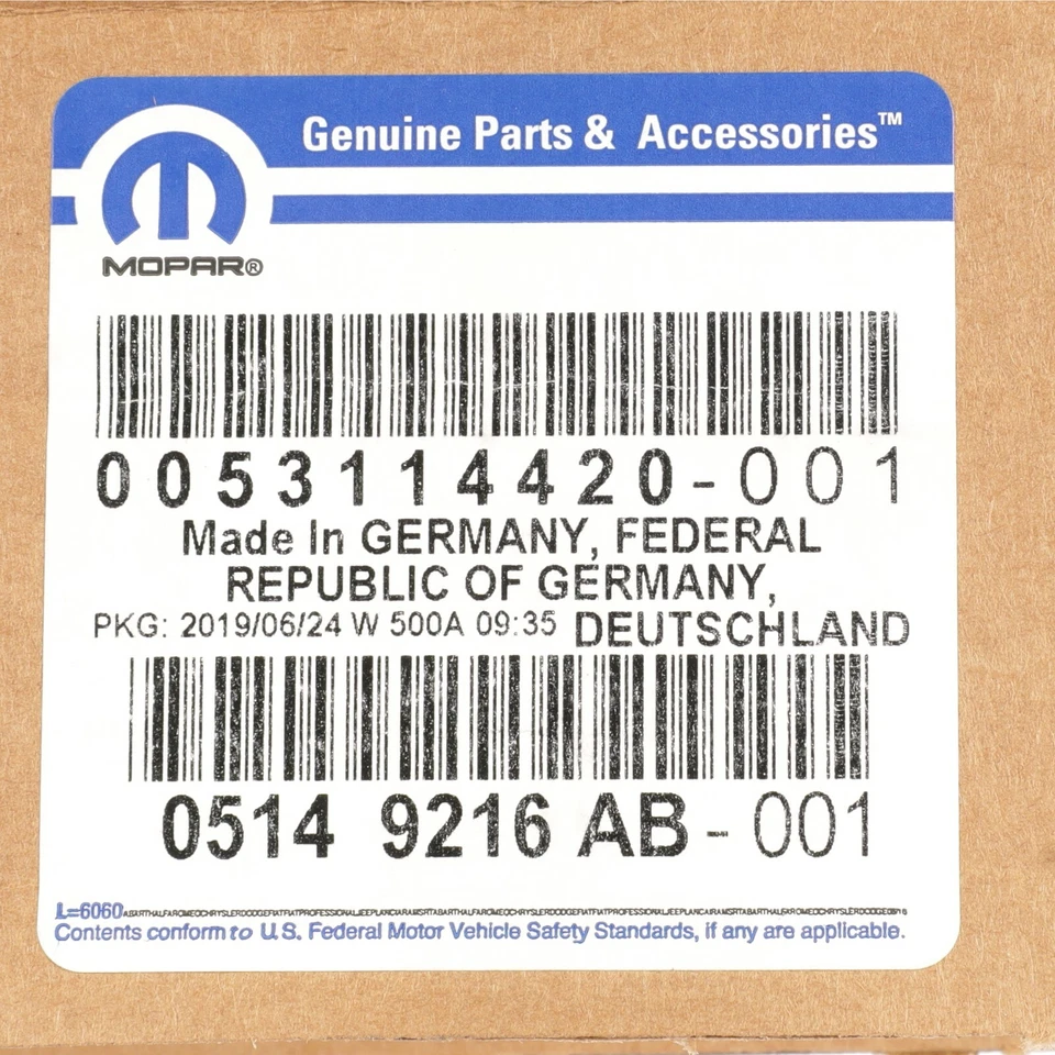 RAM 3500 4500 5500 6,7 L CUMMINS DIÉSEL NOX SENSOR ÓXIDO NITROSO MOPAR 5149216AB Foto 2 de 2