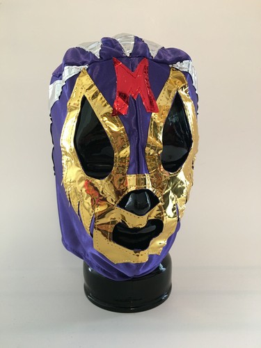 Handmade Mexican Lucha Libre Mil Mascaras Mask - Youth Kids Size - Luchador - Picture 5 of 6