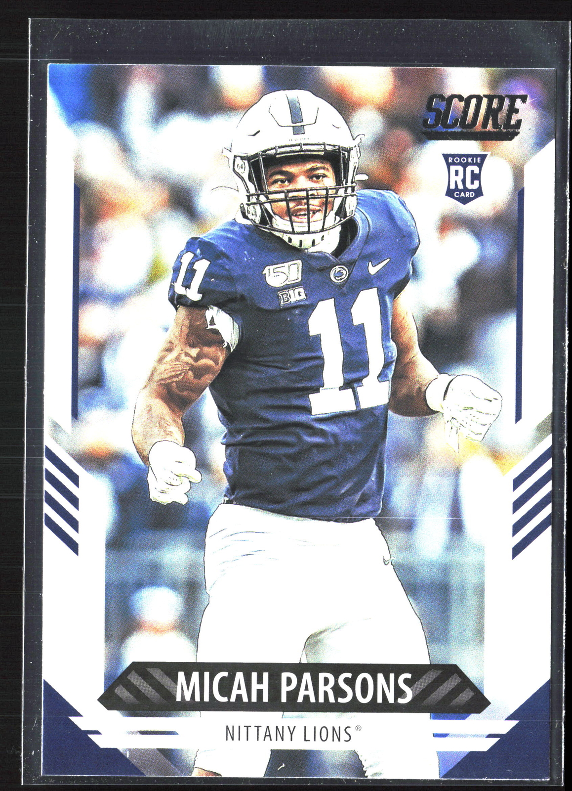 2021 Score #350 Micah Parsons Scorecard