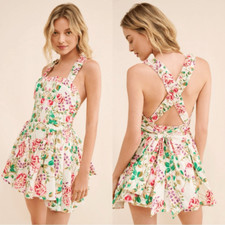 Free People Matilde Floral Mini Dress