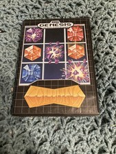 sega genesis column game cib