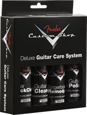 Genuine FENDER CUSTOM SHOP Guitar CLEANING KIT 4-Piece Polish Electric/Acoustic