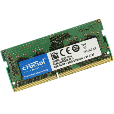 Crucial DDR4 8GB 16GB 32GB 3200 MHZ PC4-25600 Laptop SODIMM Non