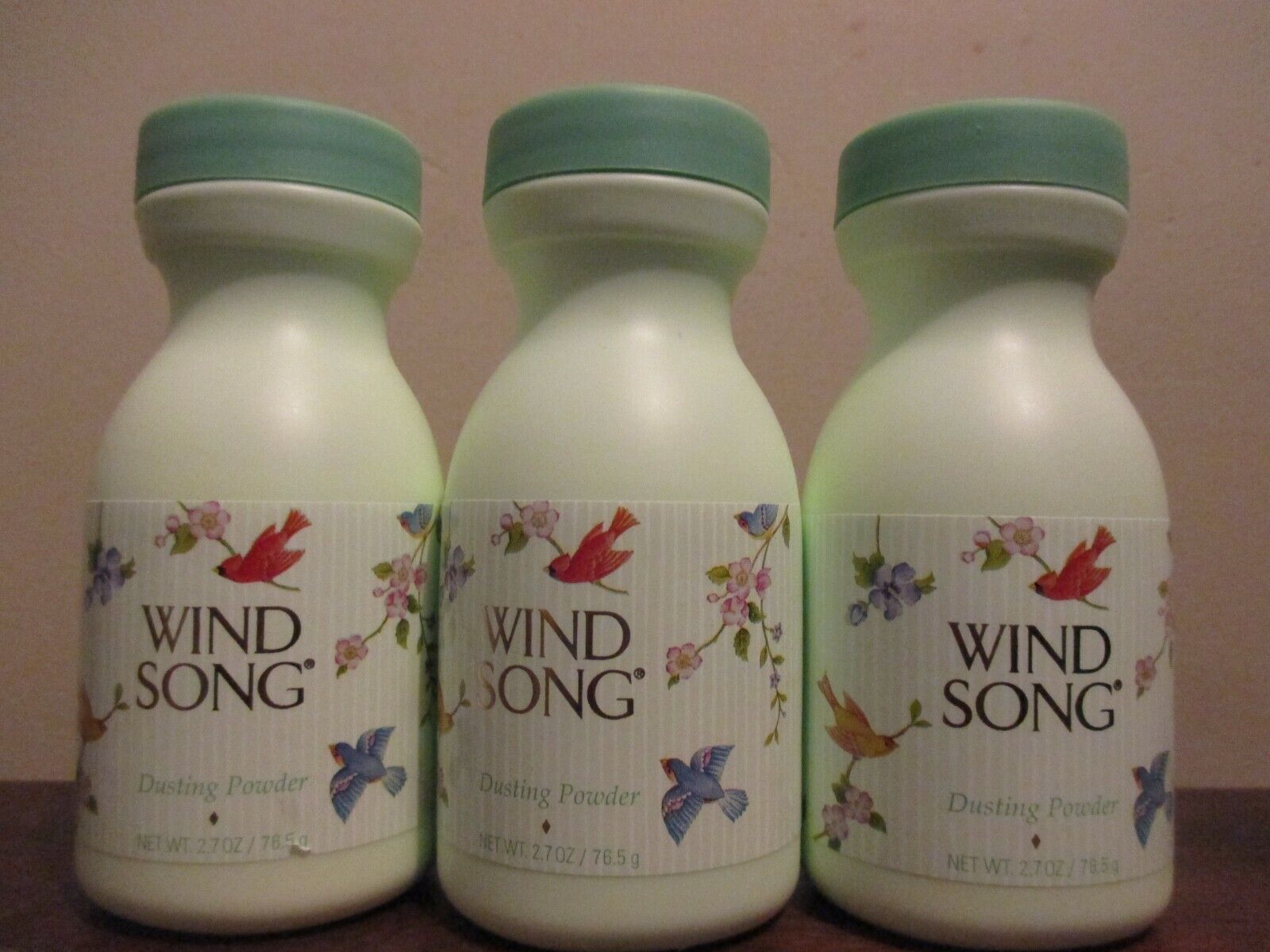 Lot of 3 Wind Song by Prince Matchabelli Dusting Powder 2.7 oz