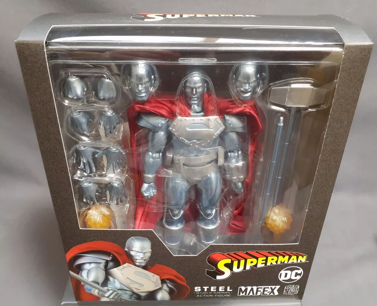Mafex No.181 MAFEX STEEL (RETURN OF SUPERMAN) Medicom Toy Japan NEW~~