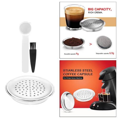 Stainless Coffee Capsule Caps for 
