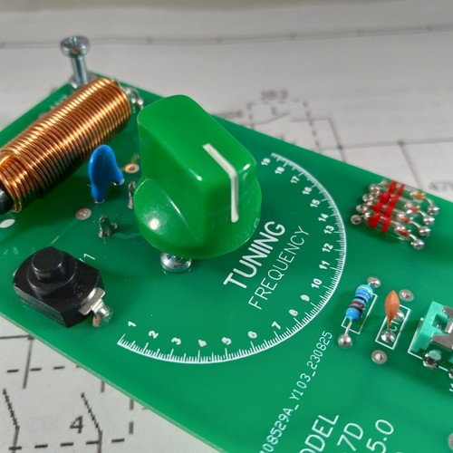 Quad Germanium Diodes Green Crystal Radio Receiver Assembled with High Q CoilGQ eBay