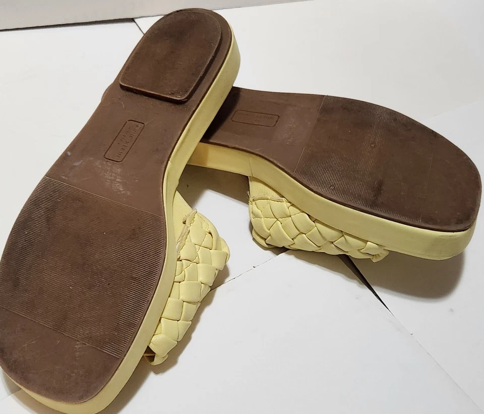 AK ANNE KLEINE Yellow Size 10 Sandles - Image 4 of 4