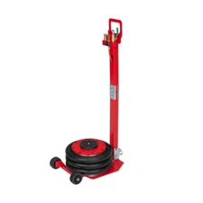 Red 3 Tons Square Handle Foldable Airbag Jack High-strength Steel Pneumatic Jack