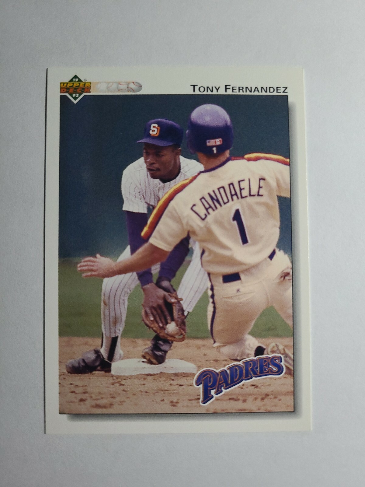 TONY FERNANDEZ 1992 UPPER DECK BASEBALL CARD # 272 D7916 | eBay