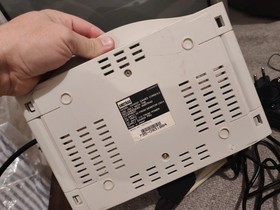 CONSOLE AMSTRAD GX 4000 COMPLETE ET FONCTIONELLE + JEU BURNIN RUBBER 1