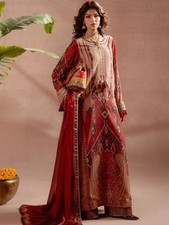 Pakistani clothes- Saira Rizwan 3 piece silk