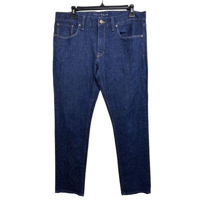 Mott & Bow Mens Jeans 33x32 Skinny Dark Indigo Wash Stretch