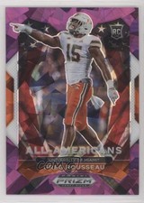 2021 Panini Prizm Draft Picks All-American Purple Ice 13/149 Greg Rousseau lw9