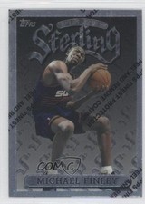 1996-97 Topps Finest Uncommon Silver Michael Finley #122 0f4