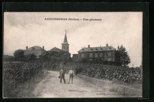 CPA Arbuissonas, Vue Generale 