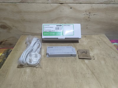 Sensio SE491950 Titan 15W - Low Profile LED Treiber, weiß 24V 6 Port
